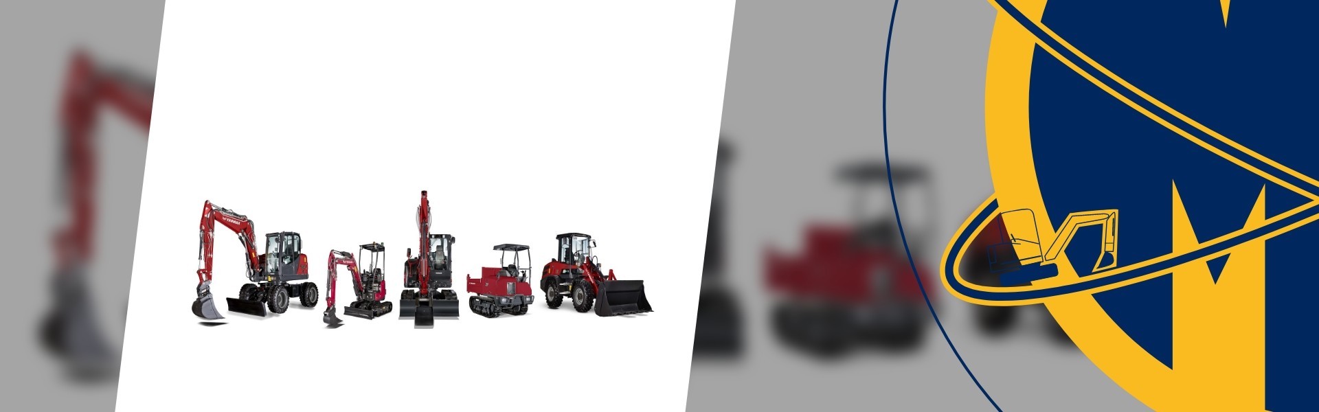 Yanmar mini e midi escavatori, dumper cingolati, pale ed escavatori gommati