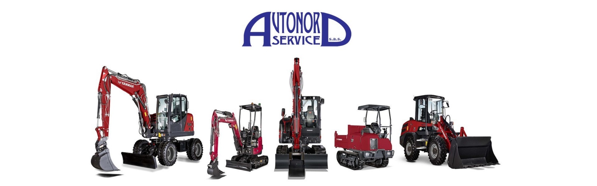 Yanmar mini e midi escavatori, dumper cingolati, pale ed escavatori gommati