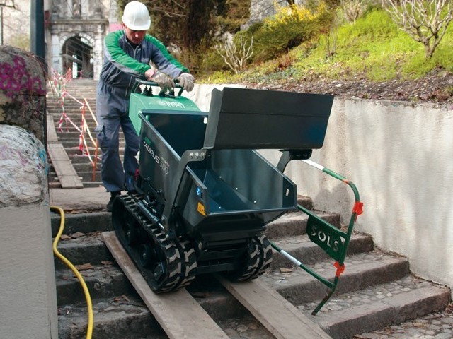 Motocarriole e dumper cingolati