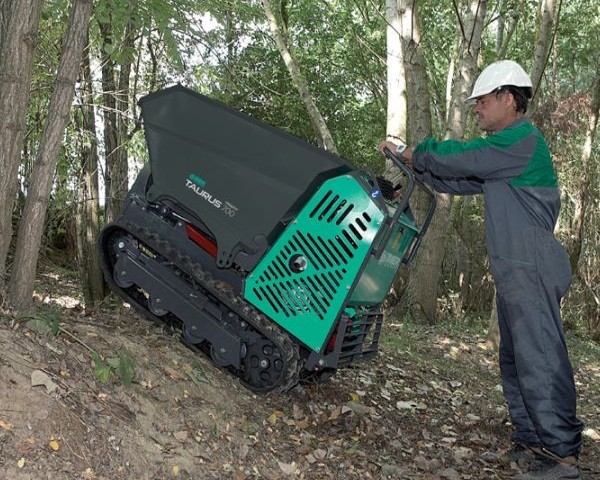 Motocarriole e dumper cingolati